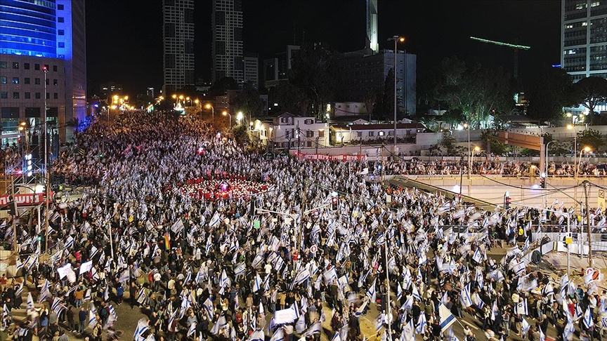 GÖRÜŞ - Netanyahu hükümetinin tartışmalı yargı düzenlemesi ve protestolar