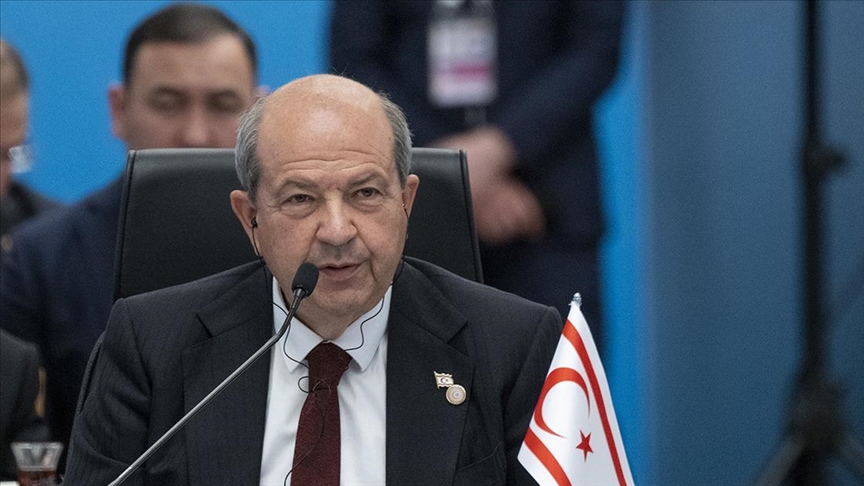 KKTC Cumhurbaşkanı Tatar: Türk dünyasının, Doğu Akdeniz’deki serhat bekçileri olmaya devam edeceğiz