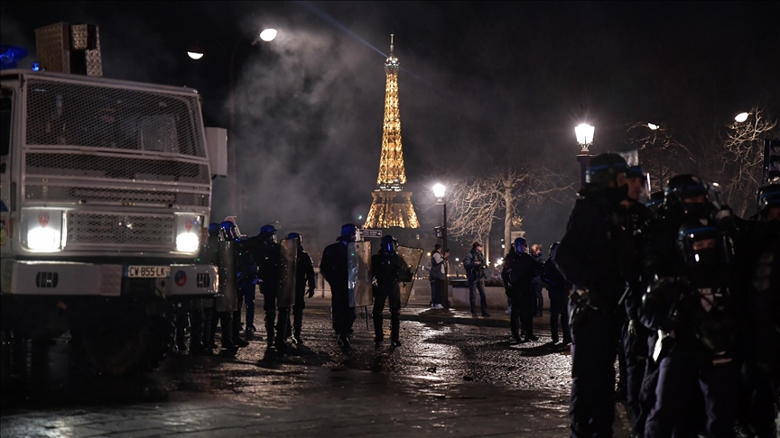Protests, clashes after French government forces through pension reforms