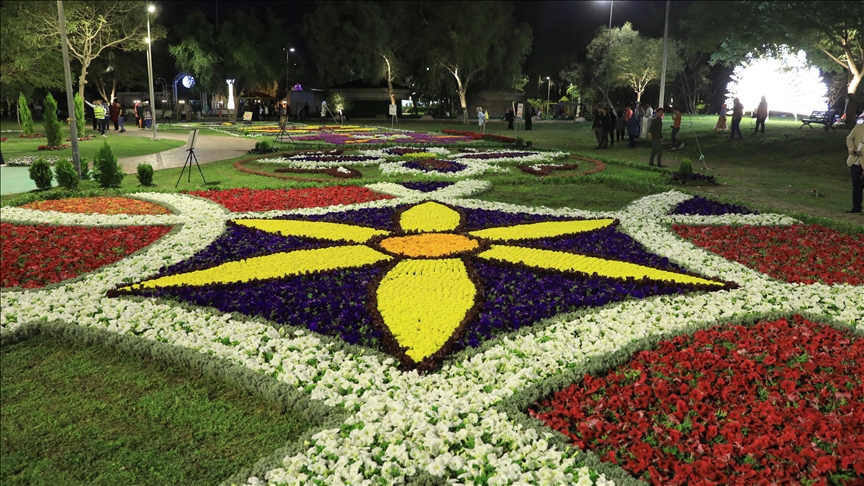 Iraqi capital Baghdad hosts 12th International Flower Festival