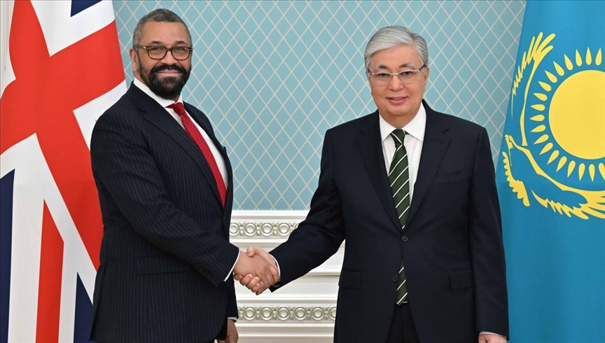 Kazakh leader hails visit by UK foreign secretary as 'important for whole region'