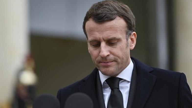 French president suffers popularity plunge at lowest level since yellow vest protests
