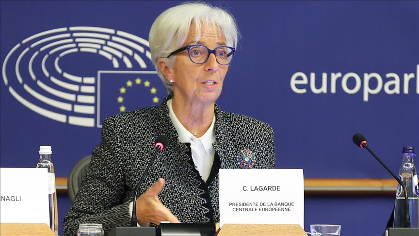 Lagarde reitera la determinación del BCE de combatir la alta inflación en la eurozona 