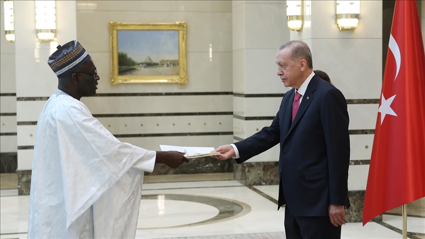 New ambassadors present letters of credence to Turkish president