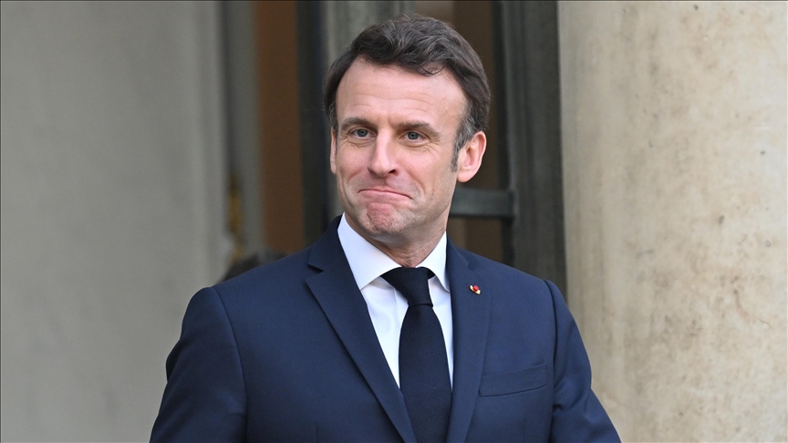 France's Macron backs pension reform, considers it 'necessity'