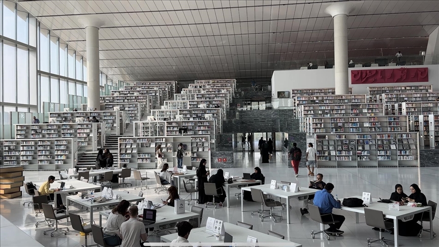 Evliya Çelebi'nin haritası Katar Milli Kütüphanesi'nde sergileniyor