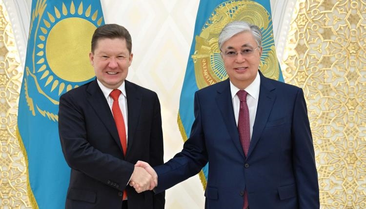Президент Токаев принял председателя правления компании «Газпром»