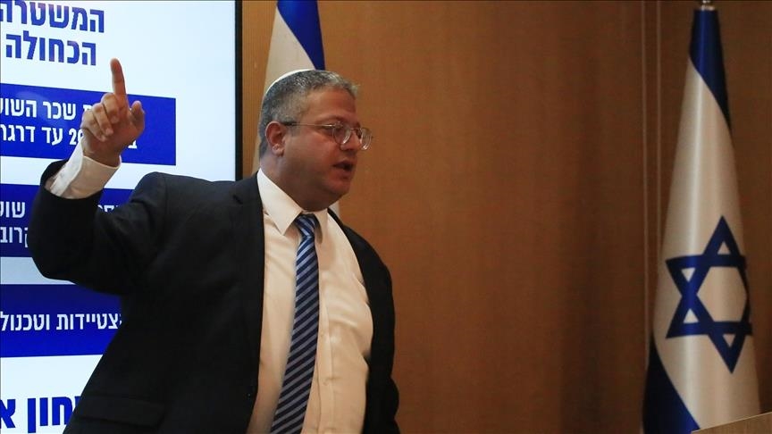 Israel’s Ben-Gvir calls for sacking defense minister over call to halt judicial overhaul