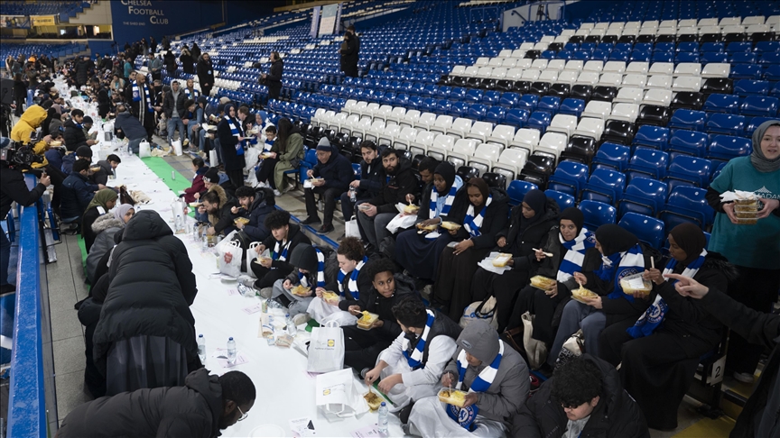 Chelsea Host 1st Ever Open Iftar At Clubs Football Ground