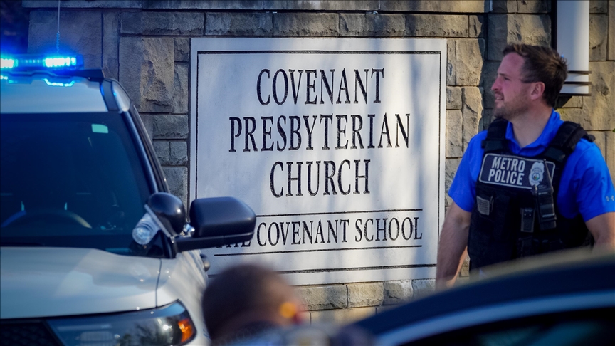 3 children, 3 teachers fatally shot in US city of Nashville school shooting