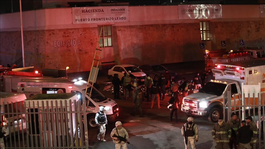 38 migrants die from fire at Mexican border immigration facility