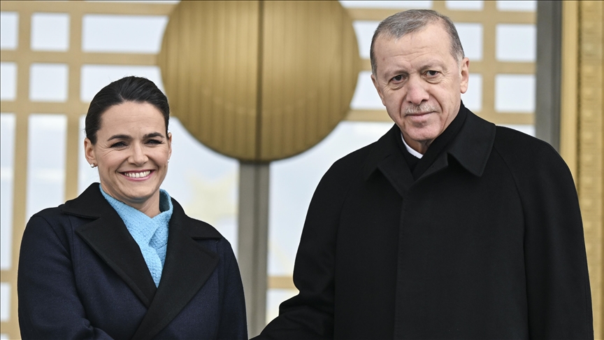 Turkish, Hungarian presidents meet in Ankara