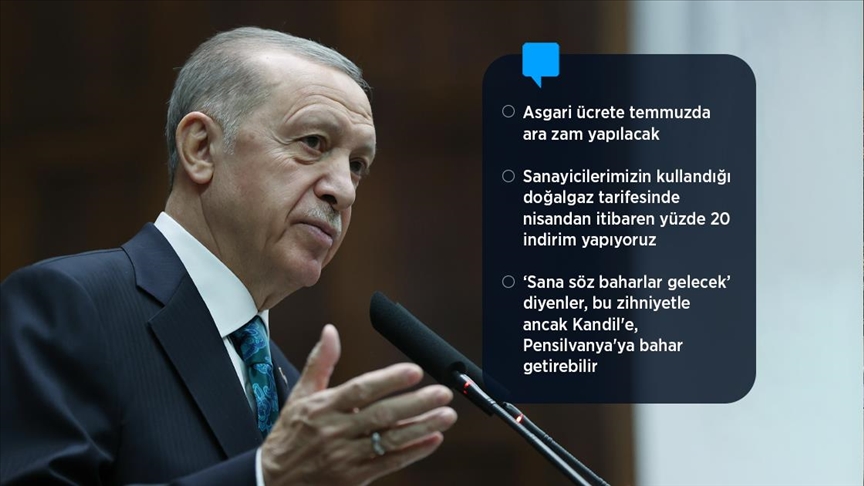 Cumhurbaşkanı Erdoğan: Elektrikte yüzde 15 indirime gidiyoruz