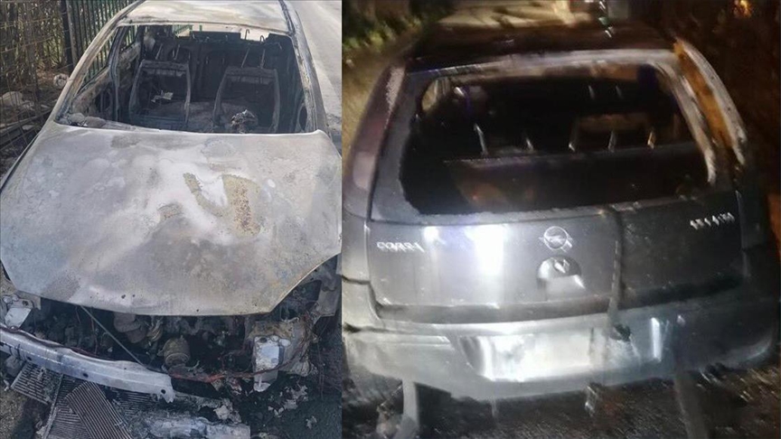 Digjen dy automjete me targa "RKS" në veri të Kosovës 