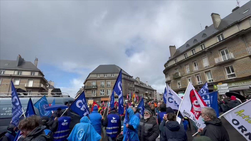 France/réforme des retraites : des milliers de manifestants défileront à Vire, fief d’Elisabeth Borne