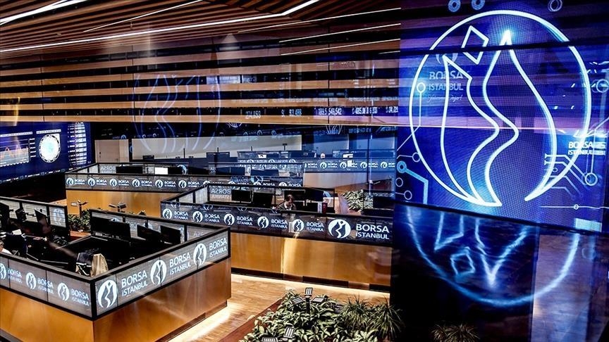 Türkiye's stock exchange up at Monday close