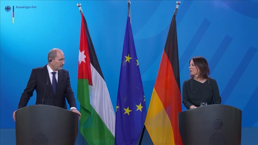 Germany, Jordan call for 2-state solution to Israel-Palestine conflict