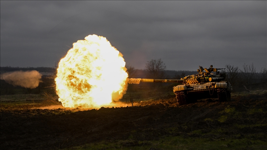 Intense military activity continues on Ukraine's Bakhmut front