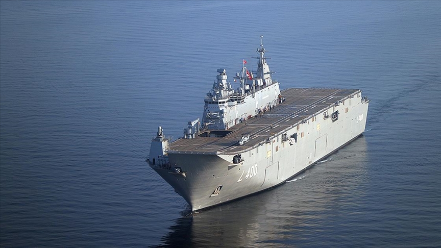 Turkish navy to receive Türkiye's largest warship TCG Anadolu