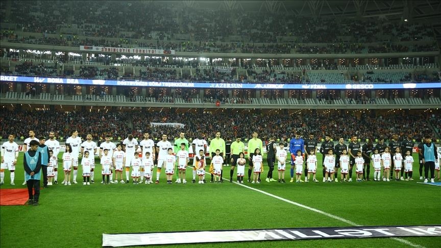 Azerbaijani football club Qarabag confirms $640,000 ticket revenue from charity match against Galatasaray