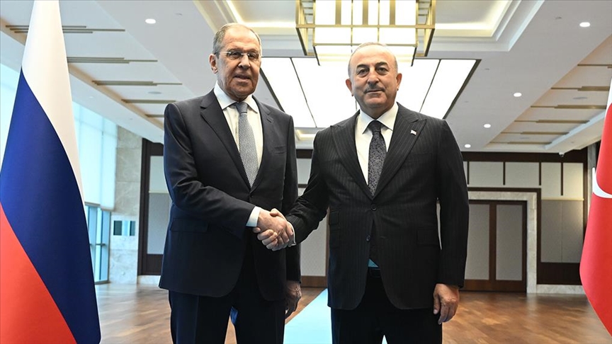 Dışişleri Bakanı Çavuşoğlu, Rus mevkidaşı Lavrov ile iftarda bir araya geldi