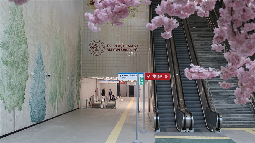 Cumhurbaşkanlığından açılışı gerçekleştirilecek Başakşehir-Kayaşehir Metro Hattı'na ilişkin paylaşım