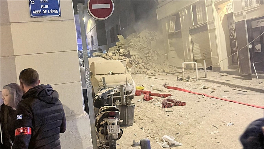 France: Effondrement d’un immeuble après une explosion rue Tivoli à Marseille