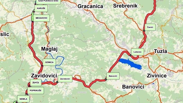 Autoceste FBiH: Raspisan tender za posljednju dionicu Koridora Vc na sjeveru