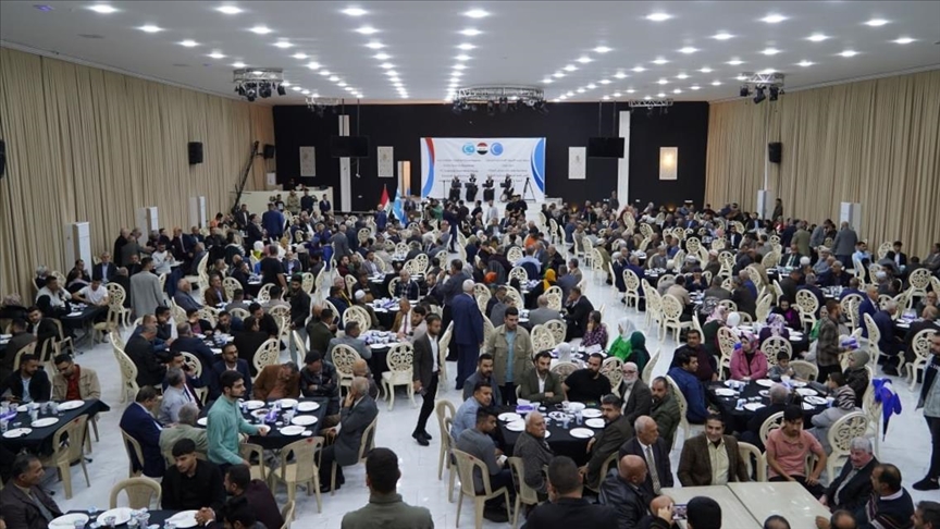 كركوك.. الجبهة التركمانية تقيم إفطارا لداعمي متضرري زلزال تركيا