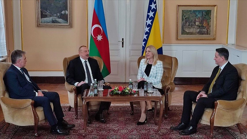 Azerbaycan Cumhurbaşkanı Aliyev: "Bosna Hersek ile ilişkilerimizde yeni bir dönem başlıyor"