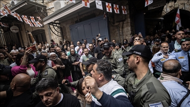 Israeli police restrict Christian participation in Holy Fire ritual in Jerusalem