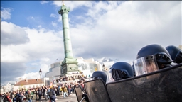French police assault pension reform demonstrators in Rennes