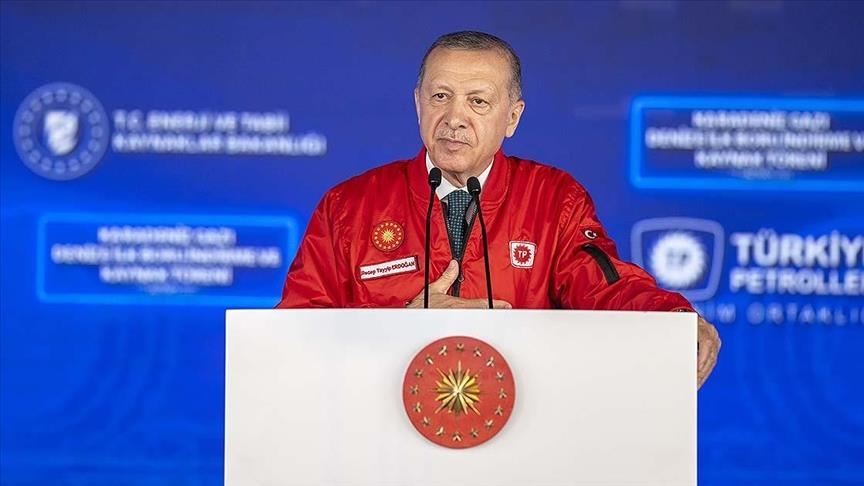 Türkiye will meet nearly 30% of annual natural gas need from Black Sea reserves, says president