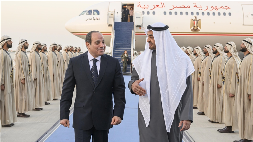 Egyptian, UAE leaders discuss their efforts to reestablish political path in Sudan 