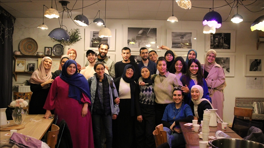 Muslim students in Paris, far from their families, gather for iftar