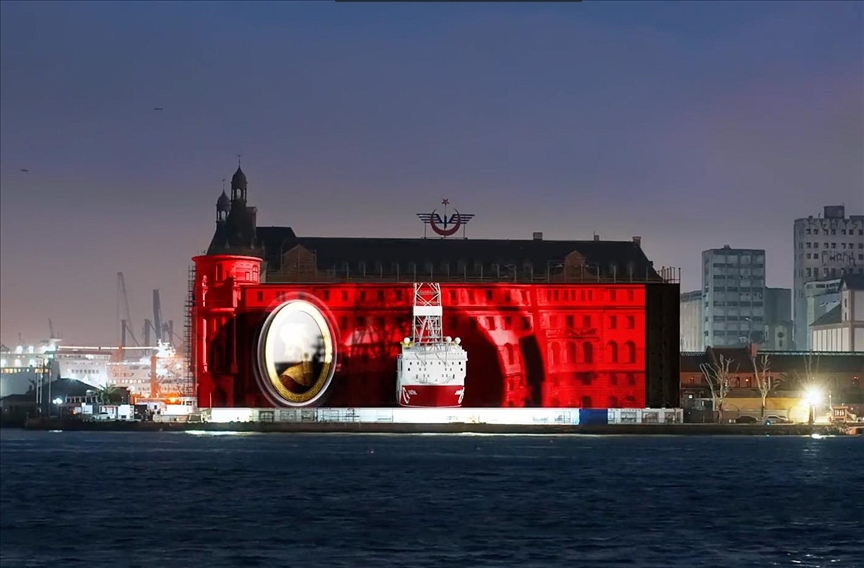 TPAO'dan "Karadeniz Gazı Video Mapping Gösterisi" paylaşımı