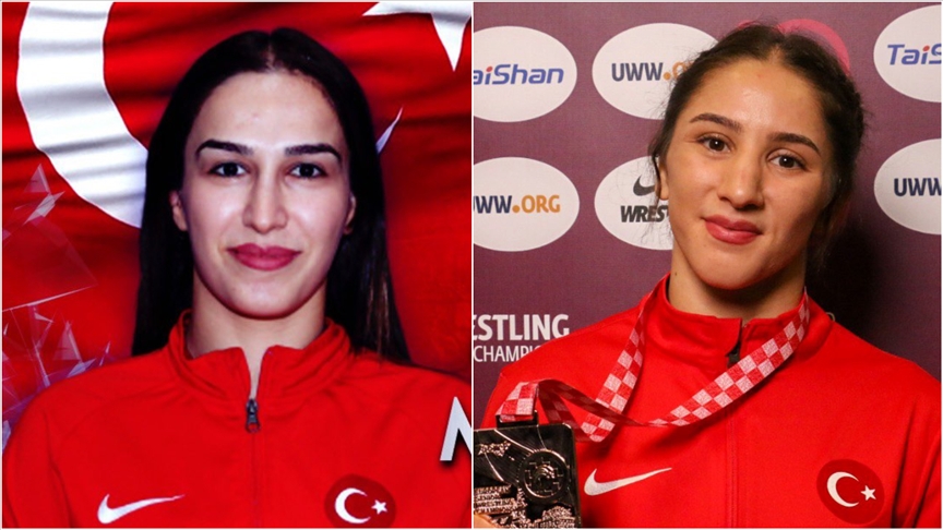 Kadın milli güreşçiler, Avrupa Şampiyonası'nda iki madalya daha kazandı