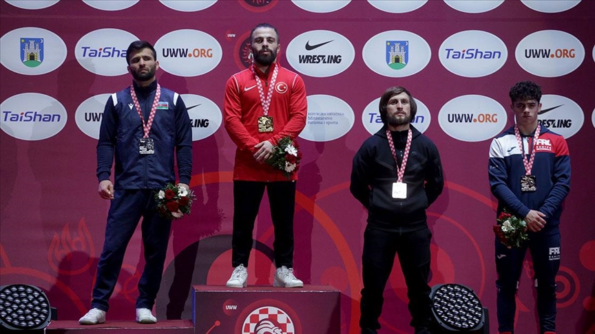 EP u hrvanju Zagreb 2023: Turčin Adem Burak Uzun osvojio zlatnu medalju