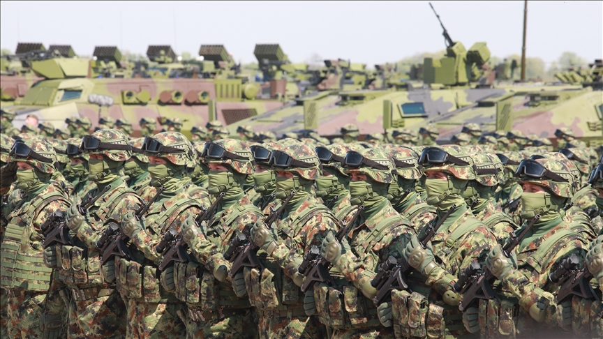 Serbian army shows its capabilities at comprehensive drill