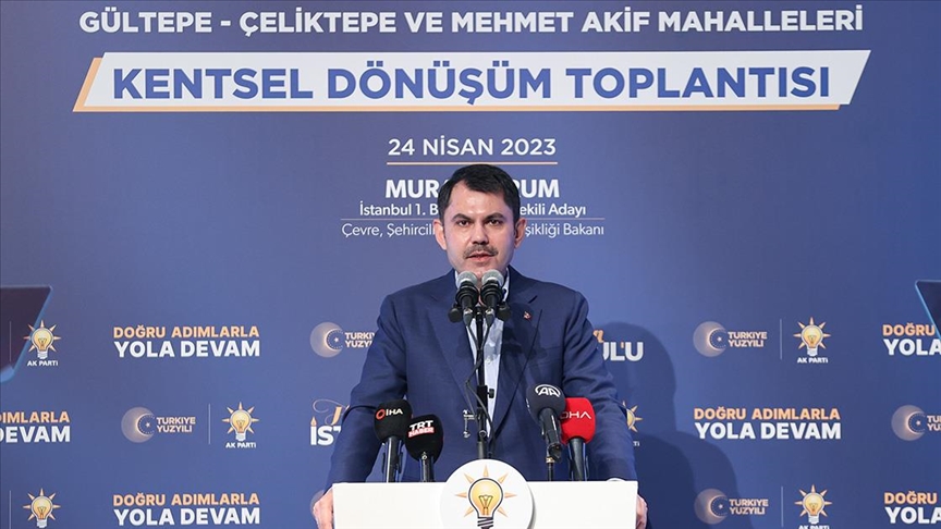 Bakan Kurum: İnşa etmeyi planladığımız 2+1 daireler 100 metrekare, 3+1 daireler ise 120 metrekare olacak