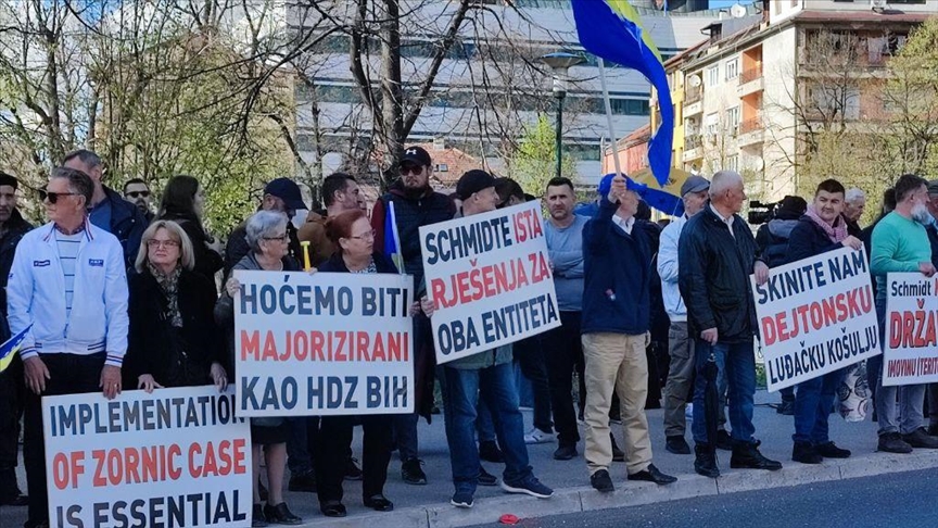 Počeli novi protesti ispred OHR-a u Sarajevu