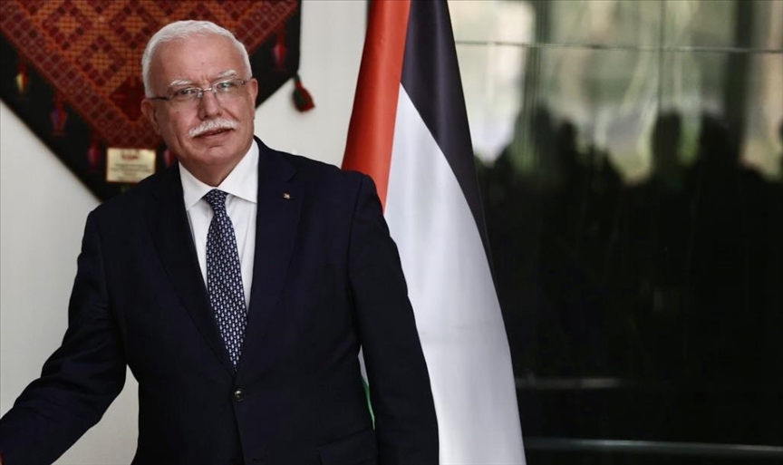 Frustrated Palestinian foreign minister questions international community's sincerity for two-state solution