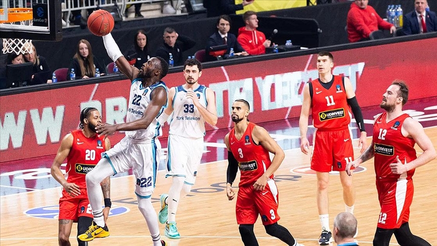 Basketbol 7Days Avrupa Kupası'nda Türk Telekom finale yükseldi