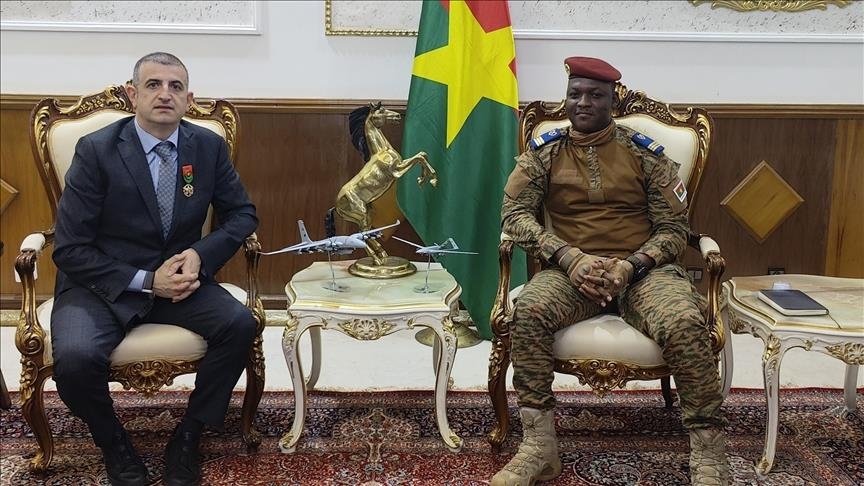 Turkish drone manufacturer’s CEO awarded state medal in Burkina Faso