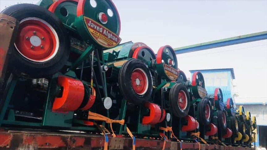 صادرات ماشین آلات کشاورزی ساخت افغانستان به آسیای میانه