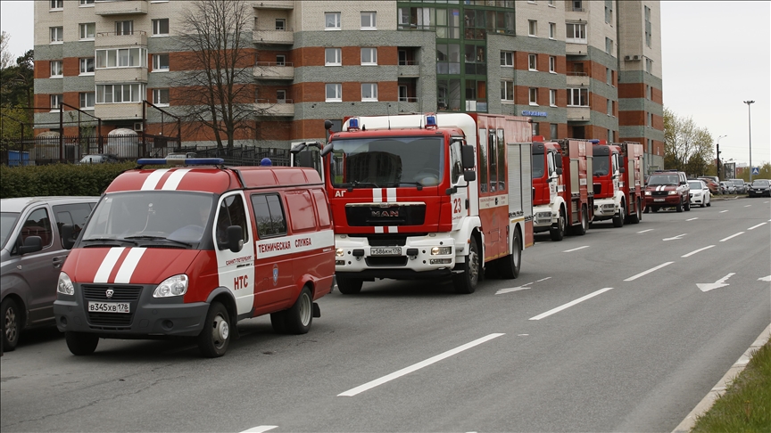 178 buildings burned down in 6 massive fires in Russia in one day