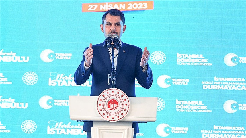 Bakan Kurum: Bu hafta içerisinde Sultanbeyli'ye yaklaşık 200 bin metrekare yeşil alan kazandırdık