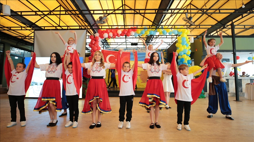 Ukrainian orphans mark their first year of living in Türkiye