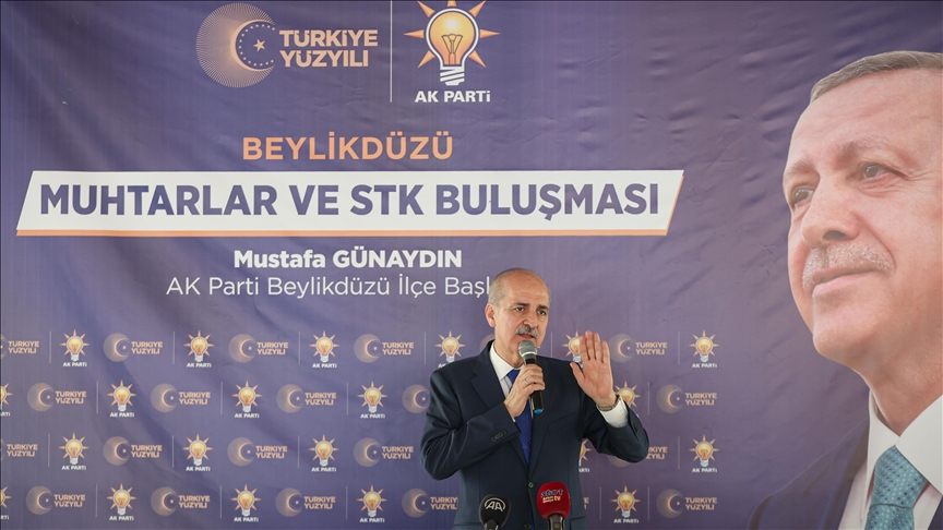 Numan Kurtulmuş: 14 Mayıs'ta sandıklardan Recep Tayyip Erdoğan yeniden cumhurbaşkanı olarak çıkacak