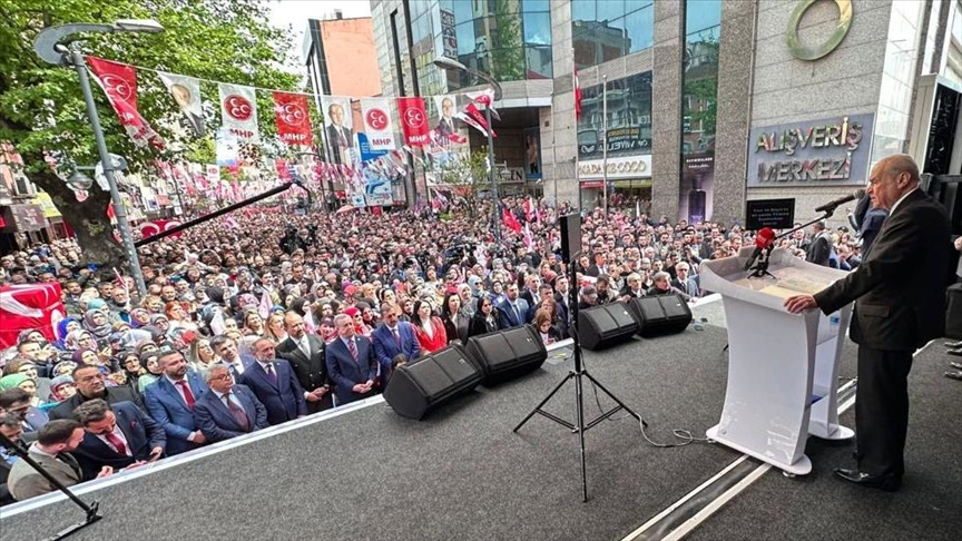 MHP Genel Başkanı Bahçeli, Karabük'te konuştu: Türkiye'yi lider ülke seviyesine biz taşıyacağız